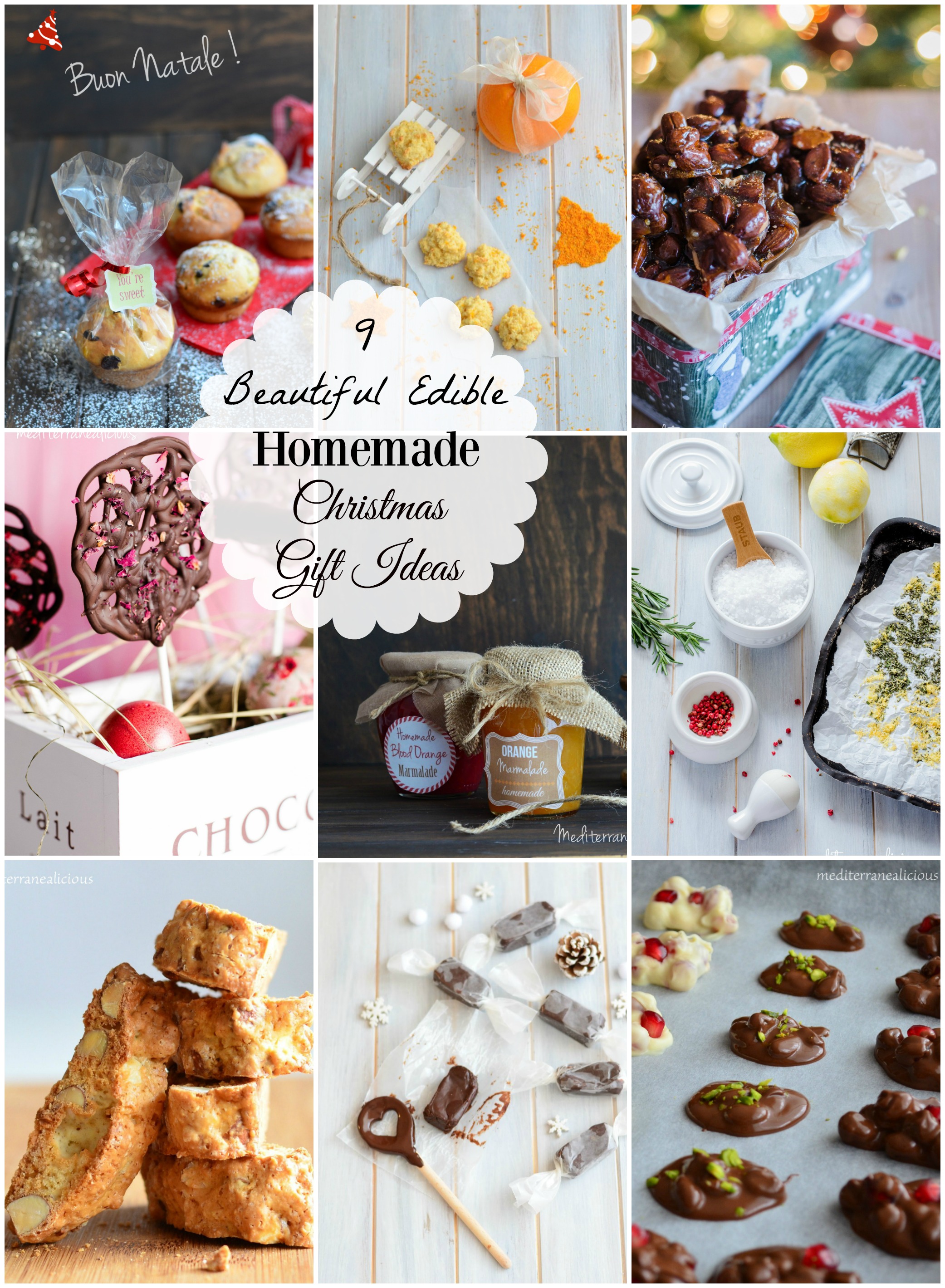 Beautiful Edible Homemade Christmas Gift Ideas