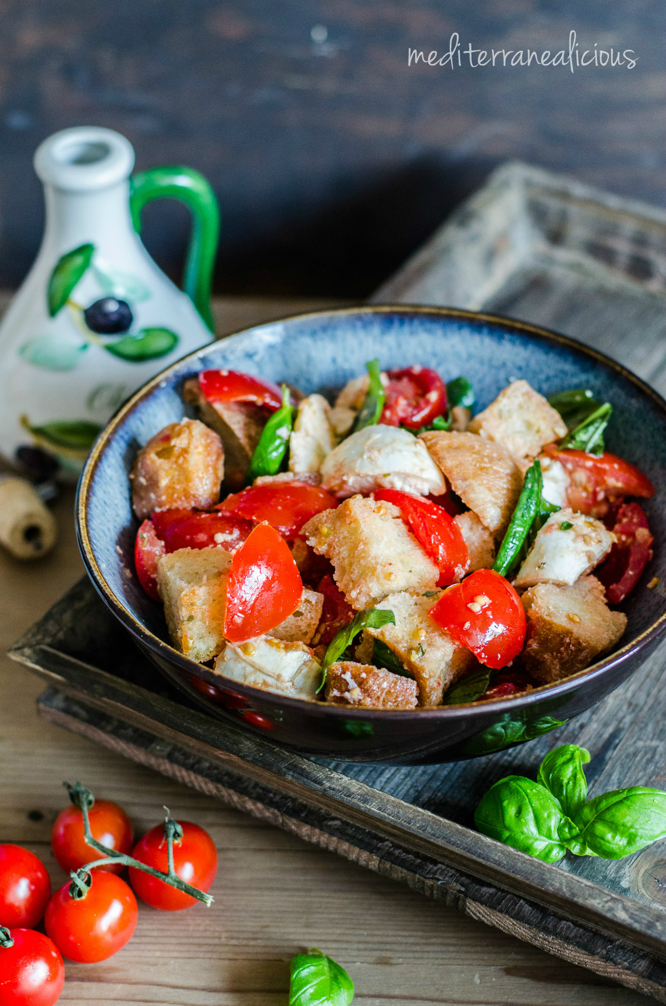 Panzanella – Tuscan Bread Salad a little different way